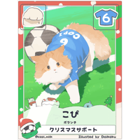 こぴ【ボランチ】【クリスマス限定カード】