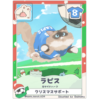 ラピス【左サイドハーフ】【クリスマス限定カード】