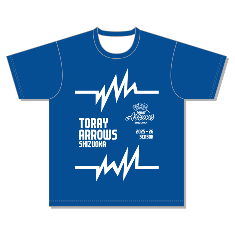 2025-26 静岡（MEN) SEASON Tシャツ | TORAY ARROWS OFF