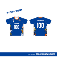 2025-26 滋賀（WOMEN）【キッズサイズ】レプリカユニフォームTシャツ100番（1st）