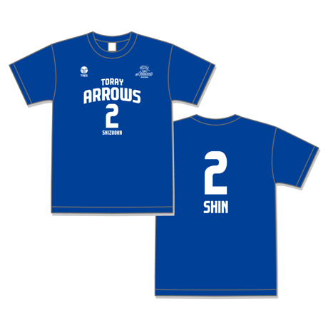 2025-26 静岡（MEN) ナンバーTシャツ