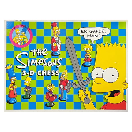 【中古商品】The Simpsons 3-D CHESS