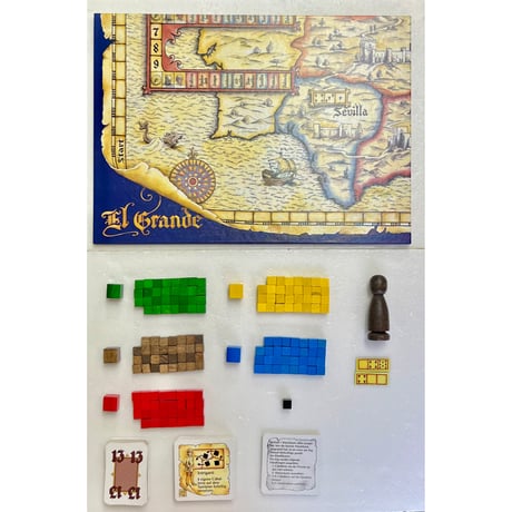 【中古商品】エルグランデ ドイツ語版 (El Grande) [日本語訳付き]
