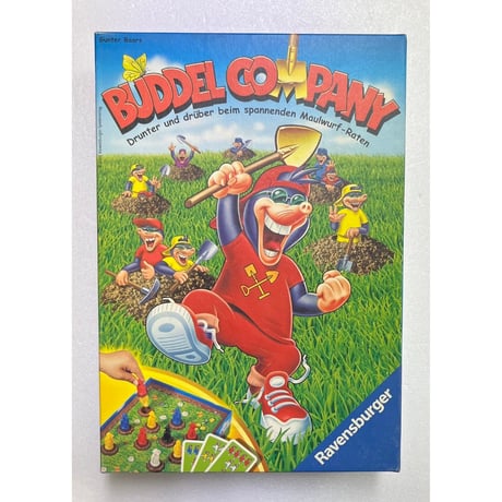 【中古商品】くるりんモグラ ドイツ語版 (Buddel Company) [日本語訳付き]