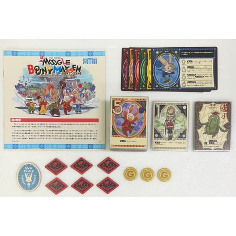 【中古商品】ファイナルファンタジー モーグリ6兄弟のモブハント ボードゲーム