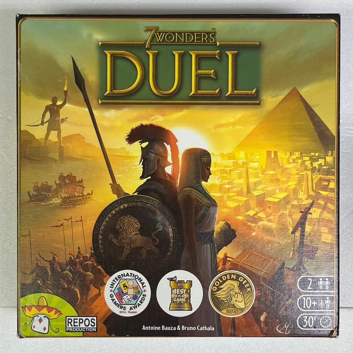 中古商品】世界の七不思議：デュエル 多言語版 (7 Wonders Duel