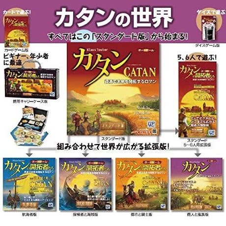 カタン(CATAN)都市と騎士版