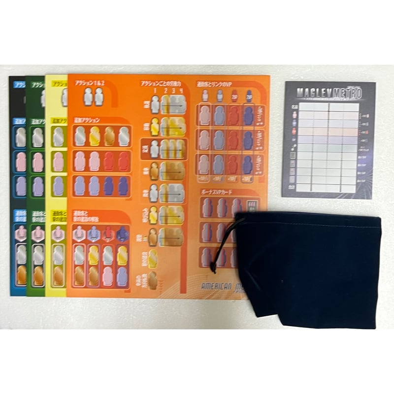 MAGLEV METRO　マグレヴメトロ(新品未開封品) 中古商品】マグレヴ・メトロ 日本語版 (Maglev Metro) | ボード