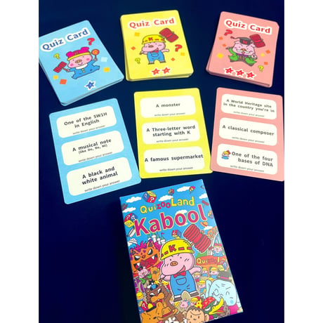 QuizooLand Kabool : English Cards (クイズすごろくかぶーる　英語カード)