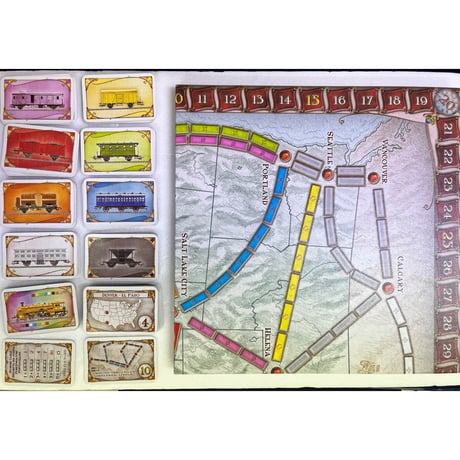 【中古商品】チケット・トゥ・ライド アメリカ 日本語版 (Ticket to Ride)