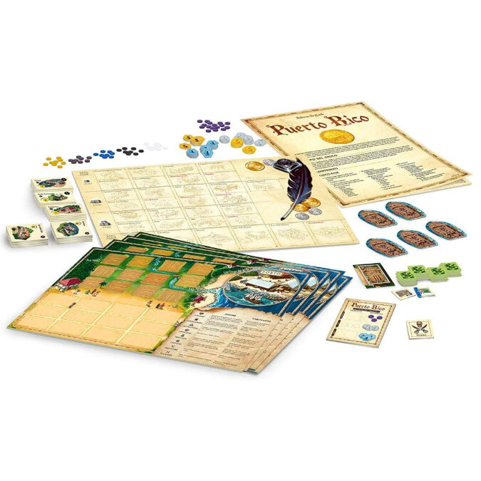 プエルトリコ　ボードゲーム プエルトリコ20 （Puerto Rico）日本語版【ボドゲ紹介】｜金字塔