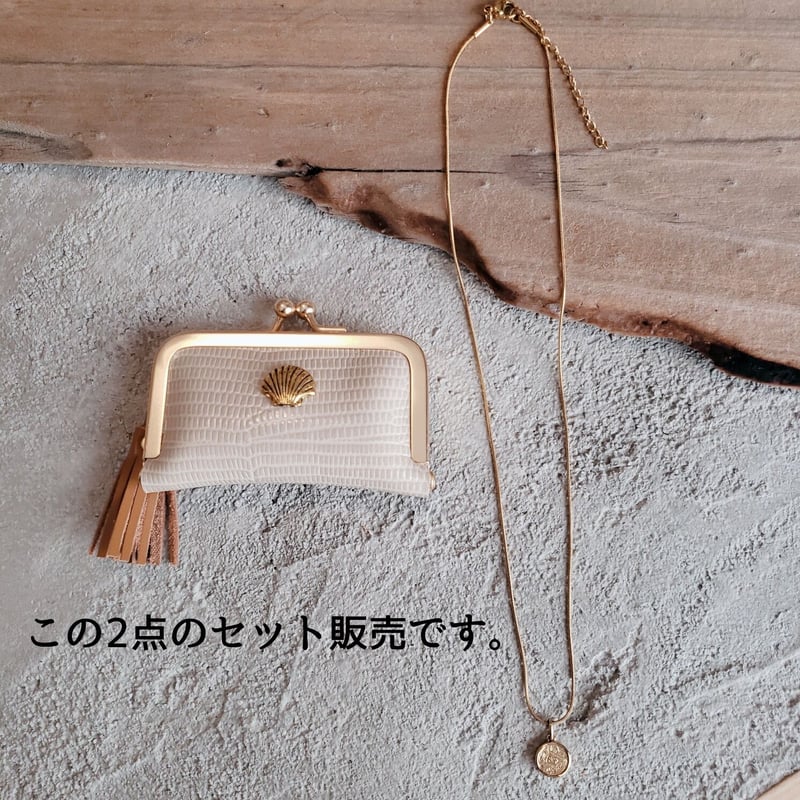 がま口ミニアクセサリーポーチ&ハワイアンジュエリーセット 4-1 | KLEE
