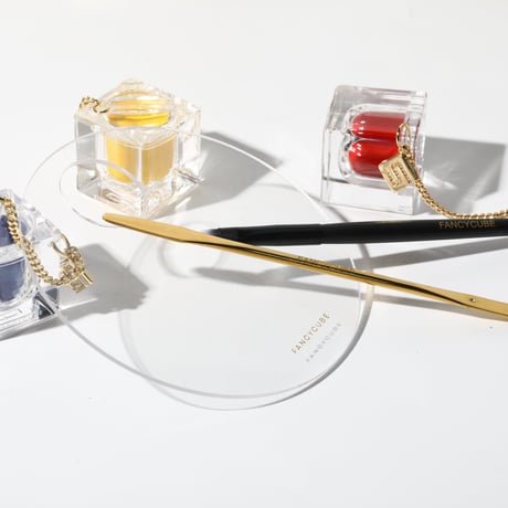 【Make-up Balm】#10 TRUE RED with SILVER LIP BRUSH