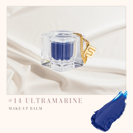 【Make-up Balm】#14 ULTRAMARINE with GOLD LIP BRUSH