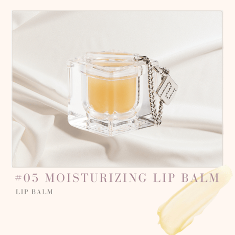 【Make-up Balm】#05 MOISTURIZING LIP BALM with SILVER LIP BRUSH