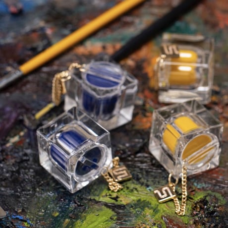 【Make-up Balm】#04 TRUE YELLOW with GOLD LIP BRUSH