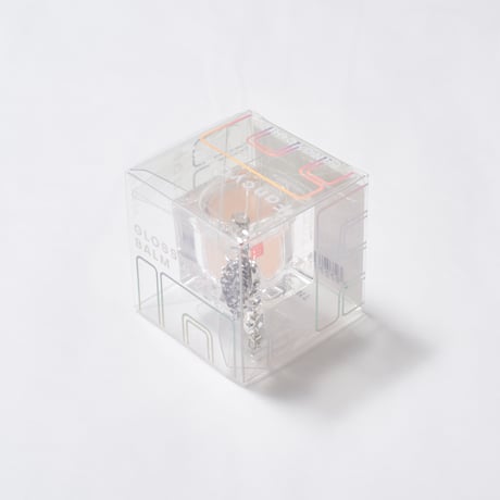 【GLOSS】#07 FancyCube GLOSSING BALM with SILVER LIP BRUSH