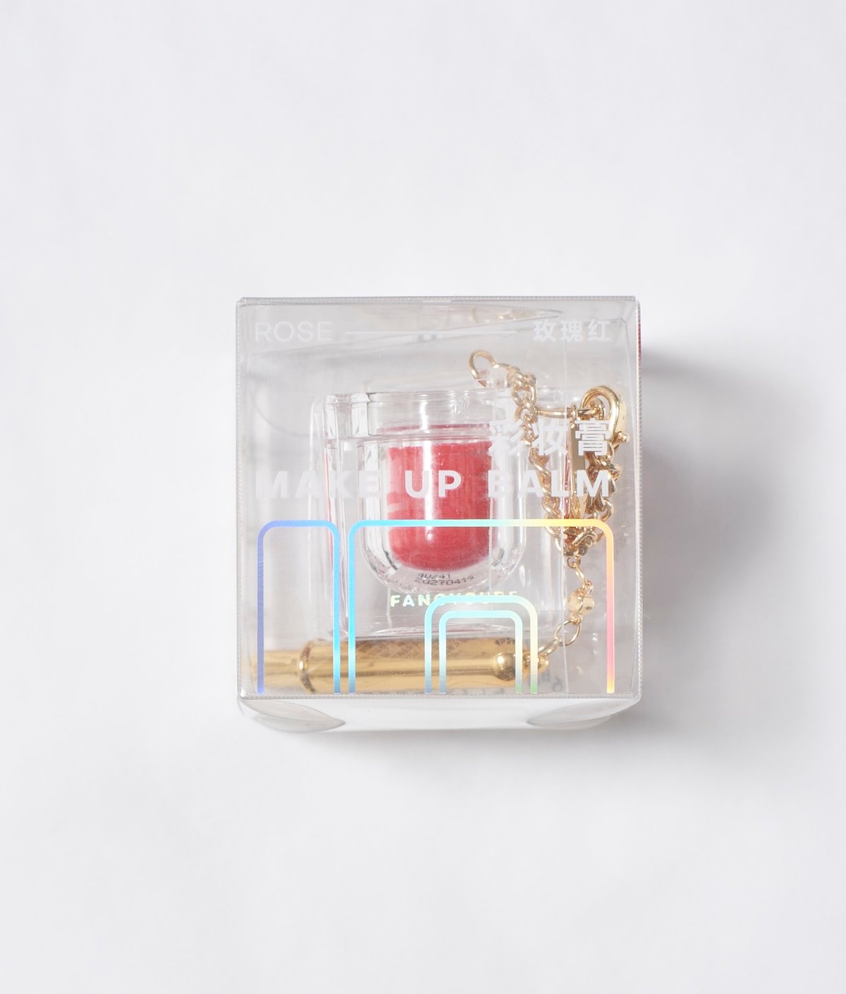 Make-up Balm】#11 ROSE with GOLD LIP BRUSH | FA