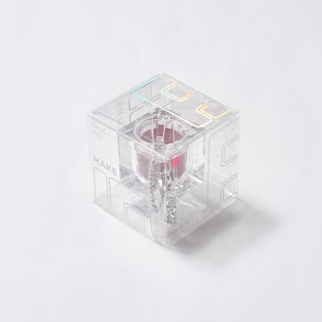 【Make-up Balm】#10 TRUE RED with SILVER LIP BRUSH