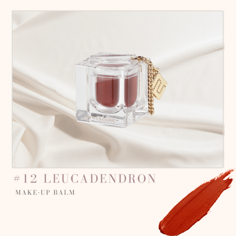 【Make-up Balm】#12 LEUCADENDRON with  SILVER LIP BRUSH