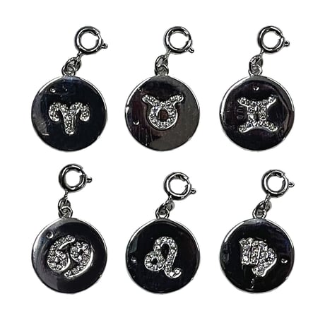 星座サークルチャーム／シルバー