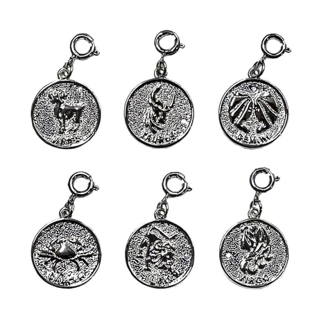 星座サークルチャーム／シルバー