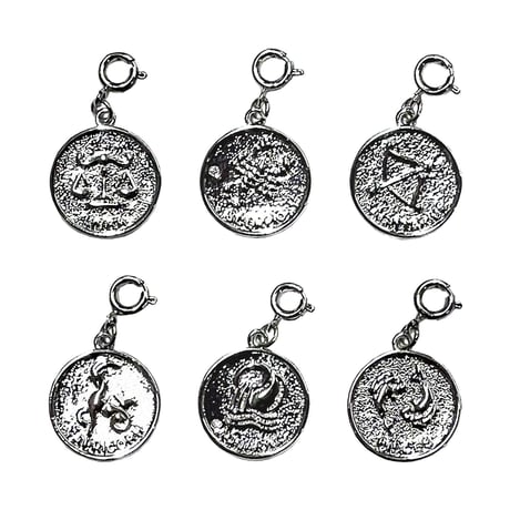 星座サークルチャーム／シルバー