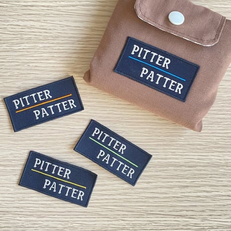 PITTER PATTER【タグワッペン】