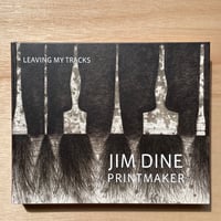 【古本 洋書】 『JIM DINE PRINTMAKER Leaving My Tracks』
