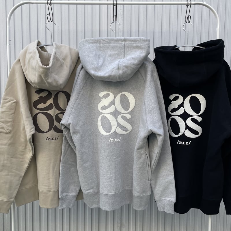 RUFFLOG x ZOOS- Heavy Weight ZOOS Hoodie Grey |