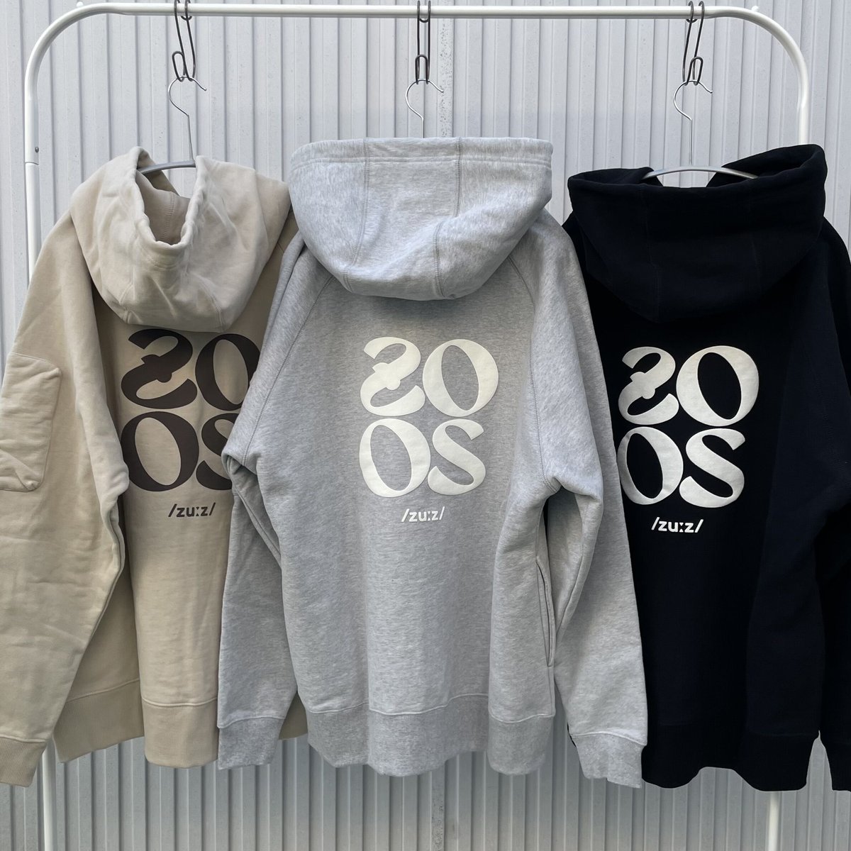 RUFFLOG x ZOOS- Heavy Weight ZOOS Hoodie Grey |