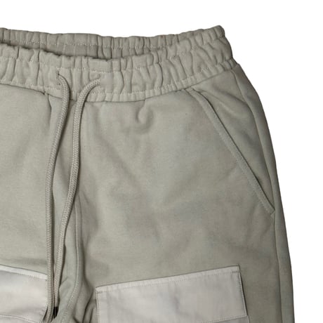RUFFLOG x ZOOS- Heavy Weight ZOOS SWEAT PANTS Beige