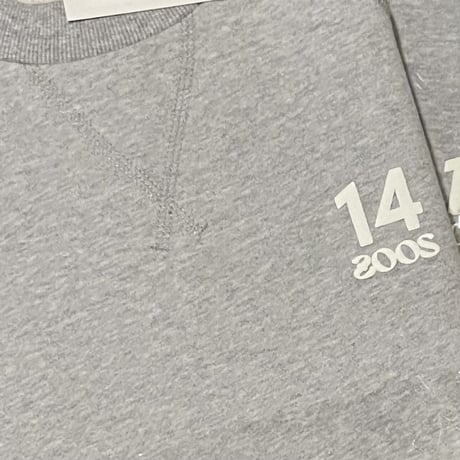 RUFFLOG x ZOOS- Heavy Weight ZOOS Crewneck Grey