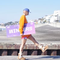 ZOOS x OKI KENICHI- Special Collection"ＣＯＮＮＥＣＴＩＯＮ" Crewneck Vitamin Orange