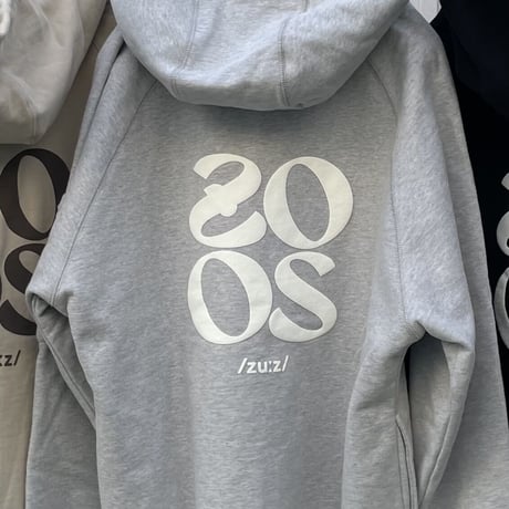 RUFFLOG x ZOOS- Heavy Weight ZOOS Hoodie Grey