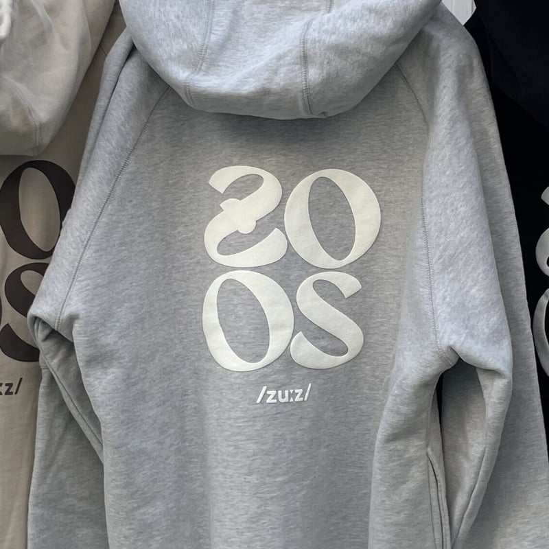 RUFFLOG x ZOOS- Heavy Weight ZOOS Hoodie Grey |