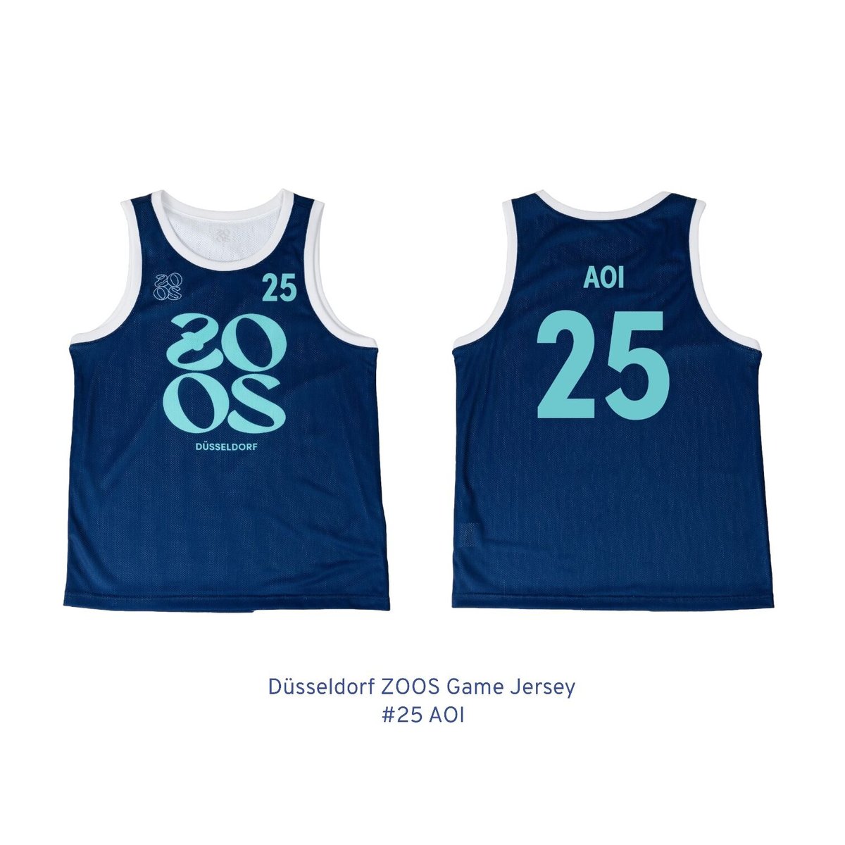 ZOOS Original- Game Jersey #25 AOI *受注期間:4月21日ま ZOOS Original- Game Jersey #25 AOI *受注期間:4月21日ま