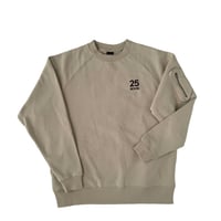 RUFFLOG x ZOOS- Heavy Weight ZOOS Crewneck Beige