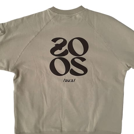 RUFFLOG x ZOOS- Heavy Weight ZOOS Crewneck Beige