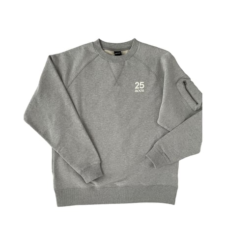 RUFFLOG x ZOOS- Heavy Weight ZOOS Crewneck Grey