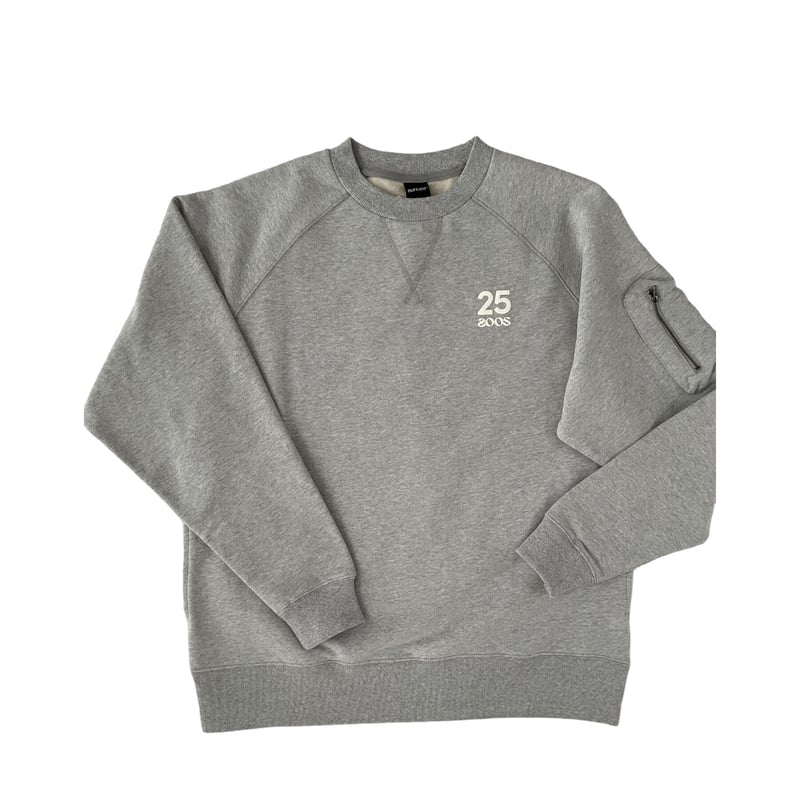 RUFFLOG x ZOOS- Heavy Weight ZOOS Crewneck Grey RUFFLOG x ZOOS- Heavy Weight ZOOS Crewneck Grey