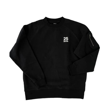RUFFLOG x ZOOS- Heavy Weight ZOOS Crewneck Black