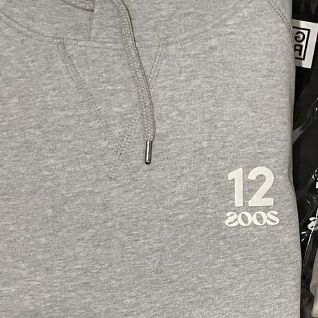 RUFFLOG x ZOOS- Heavy Weight ZOOS Hoodie Grey