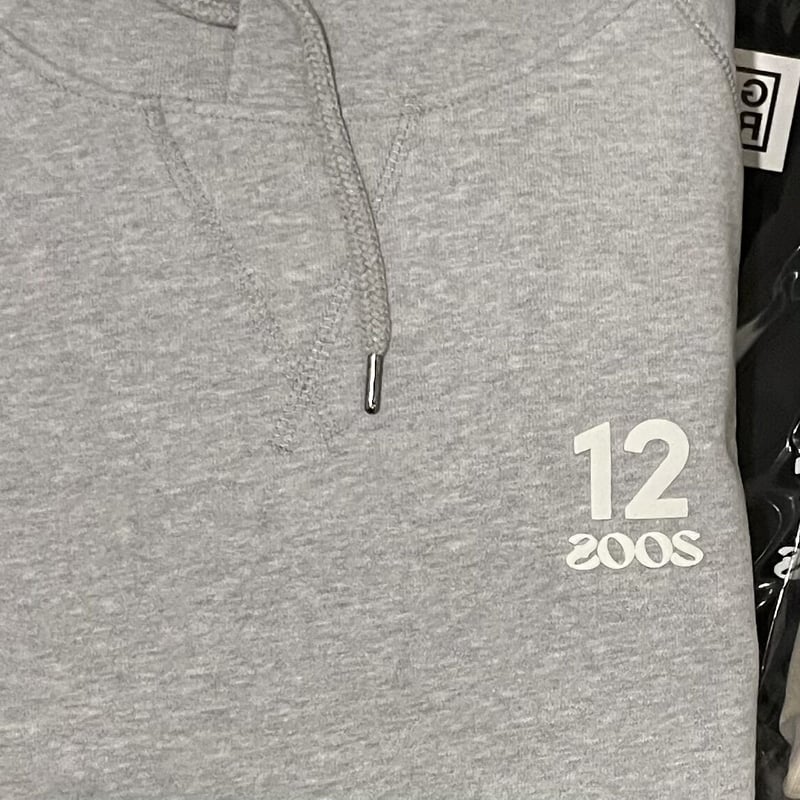 RUFFLOG x ZOOS- Heavy Weight ZOOS Hoodie Grey |