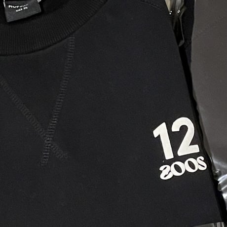 RUFFLOG x ZOOS- Heavy Weight ZOOS Crewneck Black