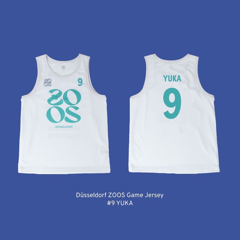 ZOOS Original- Game Jersey #9 YUKA ＊受注期間：4月21日ま