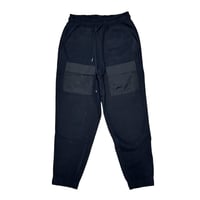RUFFLOG x ZOOS- Heavy Weight ZOOS SWEAT PANTS Black