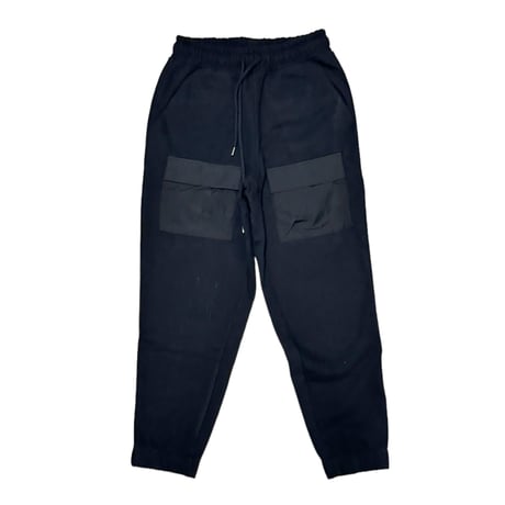 RUFFLOG x ZOOS- Heavy Weight ZOOS SWEAT PANTS Black