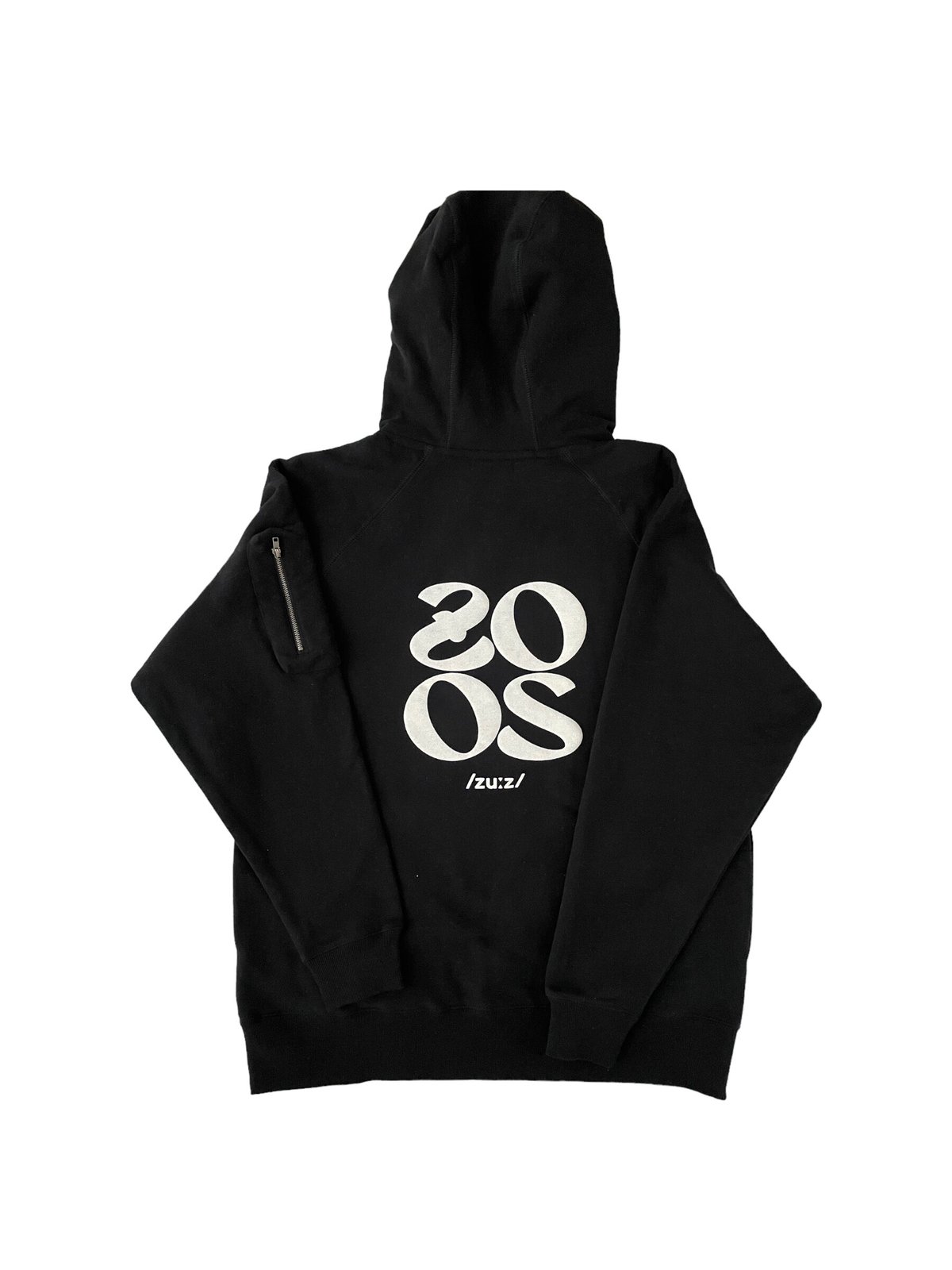 RUFFLOG x ZOOS- Heavy Weight ZOOS Hoodie Black