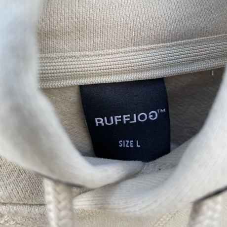 RUFFLOG x ZOOS- Heavy Weight ZOOS Hoodie Beige